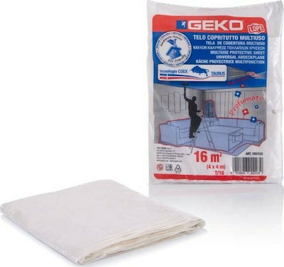 Geko Nylon Accesorii de vopsit Προστασίας 4x5m Χοντρό