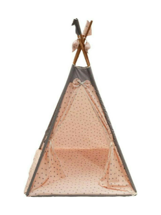 abo Kids Indian Teepee Play Tent Little Princess Pink