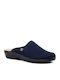 Anatomische Leder Damen Hausschuhe Marineblau