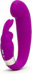 Happy Rabbit G-Spot Clitoral Curve Vibrator Vibrator Rabbit Purple