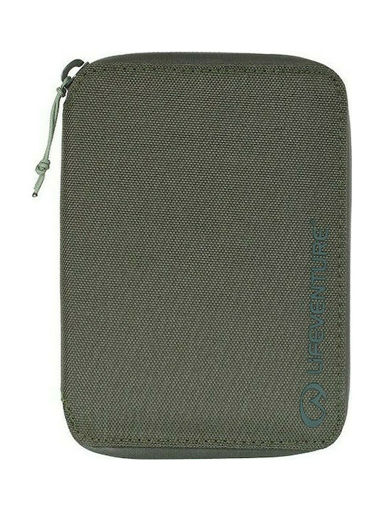 Lifeventure Herren Geldbörse Reise mit RFID Khaki