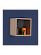 Shelf Wall Flat Sonoma 33x19x33cm