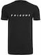Merchcode Friends Logo T-Shirt Black