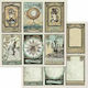 Stamperia Καρτελίτσες Φύλλο Scrapbooking Διπλής Όψης Μονό 1τμχ 30.5x30.5cm