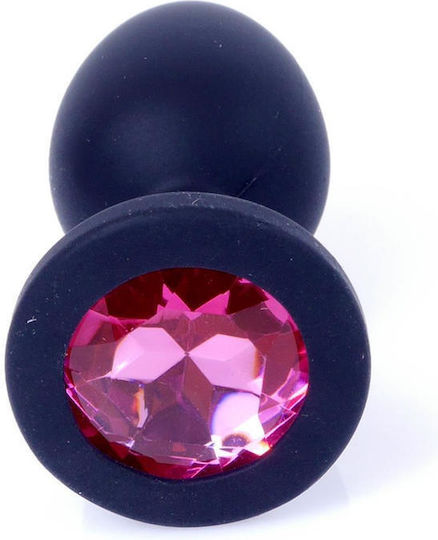 Boss Of Toys Plug Anal Diamant Roz Mic Negru 7cm | Skroutz Romania