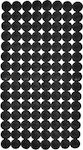 Ankor 812509 Bathtub Mat with Suction Cups Black 36x68cm