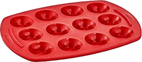 Tefal No Coating Silicone Cupcakes & Muffins 12 Cups Baking Pan Proflex