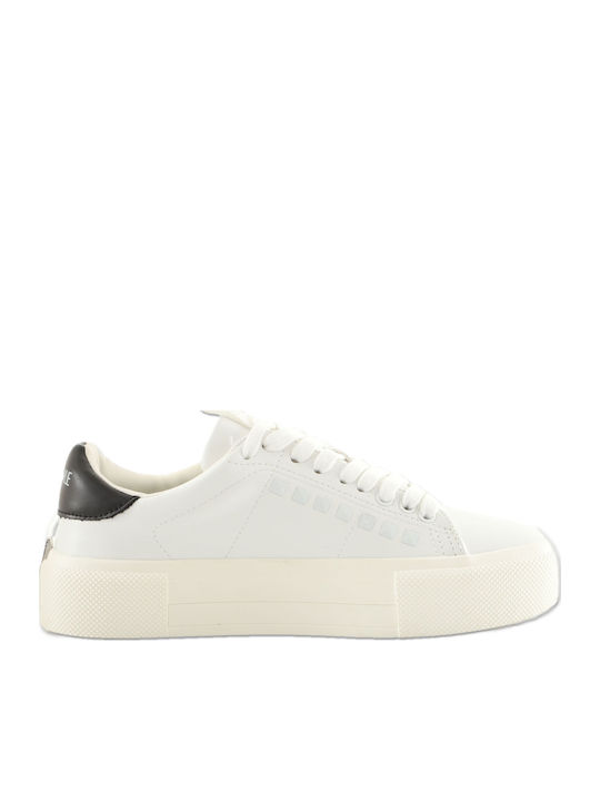Kendall + Kylie Taren Flatforms Sneakers White