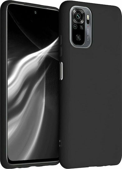 Hurtel Soft Flexible Rubber Задна корица Силикон Черен (Redmi Note 10 Pro)