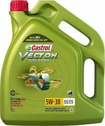 Castrol Vecton Fuel Saver Car Lubricant 5W-30 5lt for Diesel Engine E6/E9