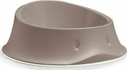 Stefanplast Chic Plastic Bowls Dog Food & Water Gray 1000ml 55510