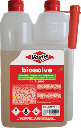 Voulis Biosolve Πρόσθετο Αντιβακτηριδιακό & Μυκητοκτόνο Αυτοκινήτου 1lt
