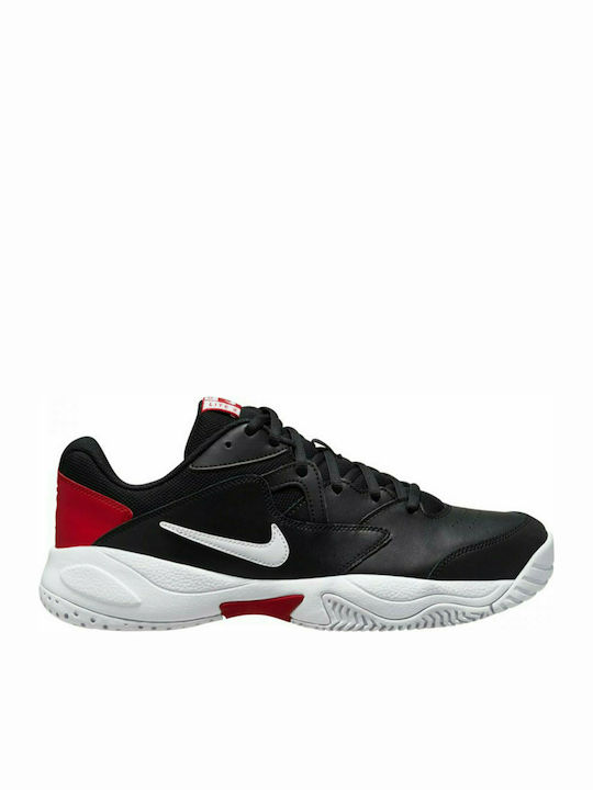 Nike Lite 2 Ανδρικά Παπούτσια Τένις για Σκληρά Γήπεδα Black / White / Gym Red