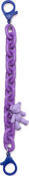 Hurtel Chain Holder Pendant Bijuterii mobile Violet