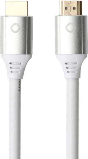 Oehlbach Magic MKII HDMI 2.1 Ultra High Speed 48Gbps 4K 120Hz HDR VRR Kabel HDMI-Stecker - HDMI-Stecker 2m Weiß
