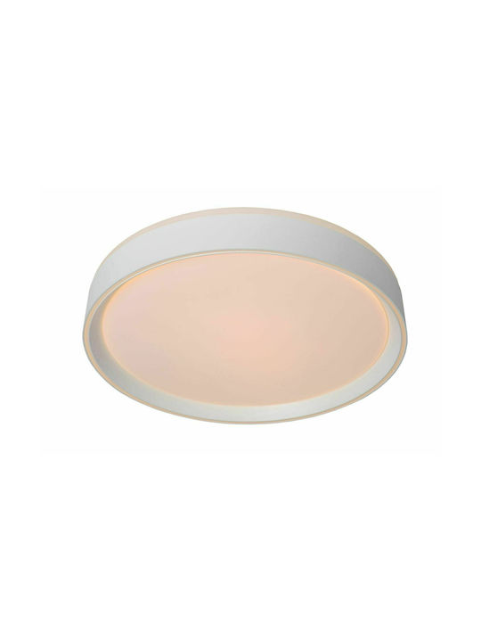 Lucide Lightning Nuria Modernă De plastic Plafonieră de tavan cu LED Integrat 40buc Alb