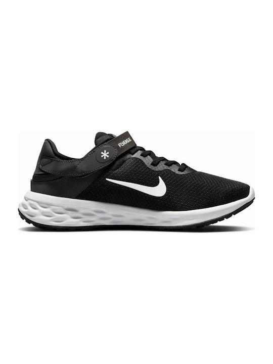 Revolution 6 FlyEase Next Nature Damen Sportschuhe Laufen Black / White / Dark Smoke Grey