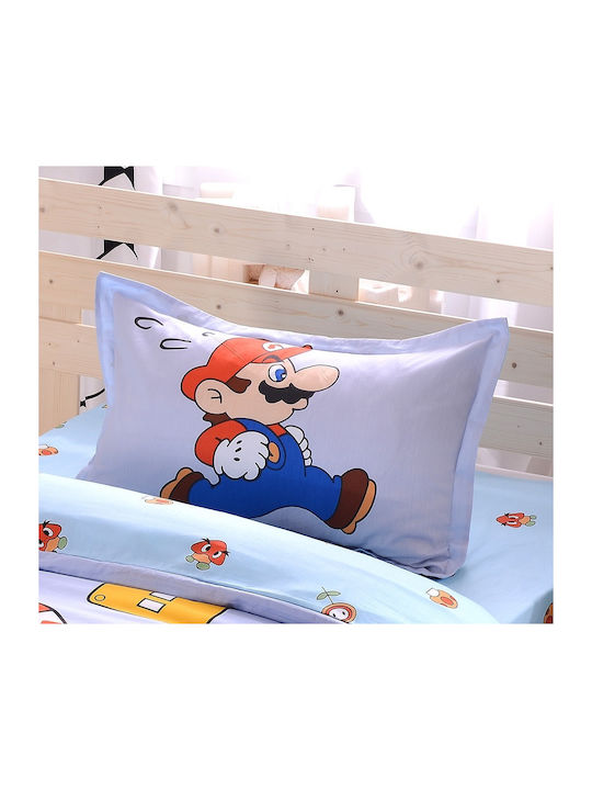 Mc Decor Kids Cotton Pillowcase 50x75cm Multicolour