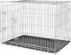Trixie Trixie Hunde-Drahtkäfig Medium mit 2 Türen Silber 78x62x55cm