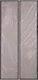 Mosquito Net Door with Velcro with Magnetic Clasp made of Plastic White 210x90cm