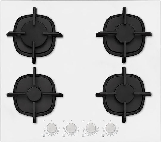 Davoline GGDW 400 WH Εστία Υγραερίου Αυτόνομη 59x52εκ. Λευκή