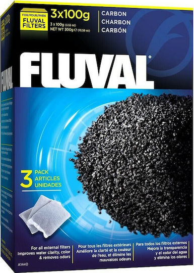 Fluval Ενεργός Άνθρακας 3x100γρ.