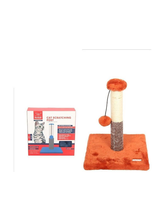 Nunbell Pet Stâlp pentru zgâriat pisici Stâlpi Portocaliu 30x27x37cm