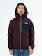 Winter Jacket Bomber Waterproof and Windproof Burgundy / Navy Blue
