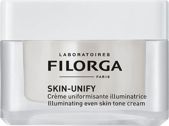 Filorga Skin-Unify Осветяващ Крем За Равномерен Тон На Кожата Хидратиращ Крем За Лице С Хиалуронова Киселина 50ml