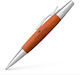 Faber-Castell Emotion Μηχανικό Μολύβι Ξύλινο 1.4mm 1τμχ Twist Chrome / Wood