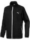 Waterproof Kids' Sports Jacket Short Windproof Black