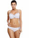 Marko Underwire Bikini Set Bra & Slip Bottom M-549 Silver 132806