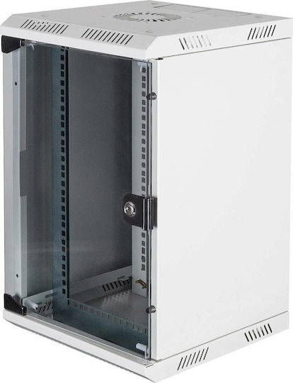 Digitus Επιτοίχια Καμπίνα Rack 10U 35x35x55cm Γκρι DN-1019