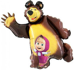 Balon Roz 104 cm Masha și Ursuleț Balon Roz 104 cm Masha și Ursuleț
