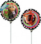 Ballon Folie Rund Mehrfarbig The Muppets Group 23cm (Μverschiedene Designs/Farben)