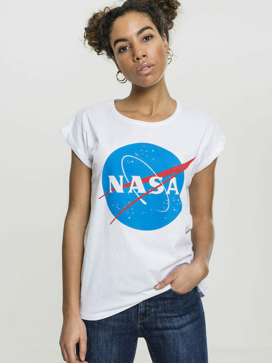 Mister Tee MT614 Γυναικείο T-shirt Λευκό