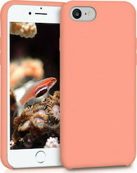 KWmobile Rubber Back Cover Σιλικόνης Coral (iPh...