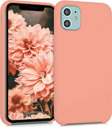 KWmobile Back Cover Silicon Coral (iPhone 11)