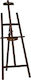 HomCom Καβαλέτο Ζωγραφικής Επιδαπέδιο Ξύλινο Αναδιπλούμενο 71.5x51.5x134.5εκ. Σκούρο Καφέ