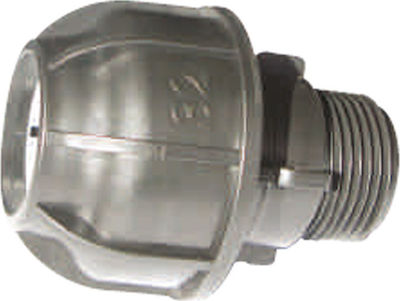 Palaplast 3252/0405 Hose Fitting 10Atm Threaded with Male Thread 40x38mm