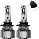 NovSight Lampen Auto A500 N50 HB4-9006 LED 6500K Kaltes Weiß 12-24V 35W 2Stück