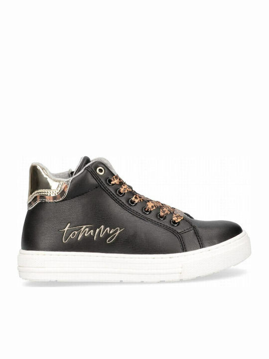 Kids Sneakers High Black