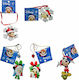 Mickey Hanging Christmas Tree Ornament Mouse 6.5x6.5cm Various Designs