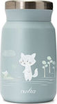 Nuvita 4472 Baby Thermos for Food Stainless Steel Light Blue 500ml
