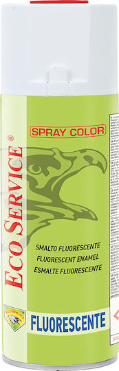 Eco Service Σπρέι Βαφής Fluorescente CL110 Ακρυλικό Giallo 70110-101 400ml 12τμχ