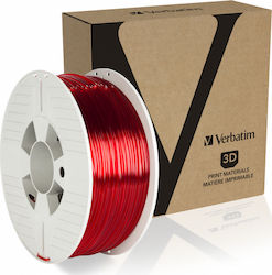 Verbatim PETG 3D-Drucker-Filament 2.85mm Rot 1kg