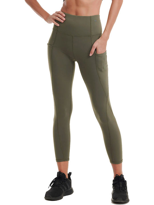 Walk Training Γυναικείο Cropped Κολάν Ψηλόμεσο ...
