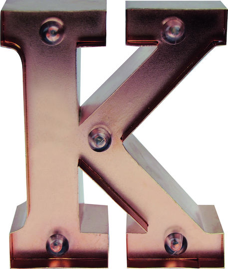 Legami Milano Decorative Lamp Letter Ping Gold