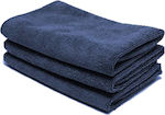 Sanitas Cleaning Cloth with Microfiber Αντιβακτηριδιακά General Use Blue 37x37εκ. 5pcs