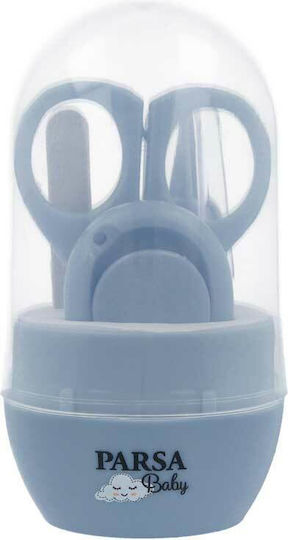 Parsa Baby Nail Care Set Light Blue 3pcs
